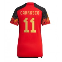 Dres Belgija Yannick Carrasco #11 Domaci za Žensko SP 2022 Kratak Rukav
